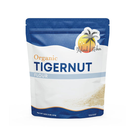 Skyland-Kitchen-Organic-Tigernut-Flour,-16oz-bag,-Keto,-Paleo,-Nut-Free,-Non-GMO-and-407