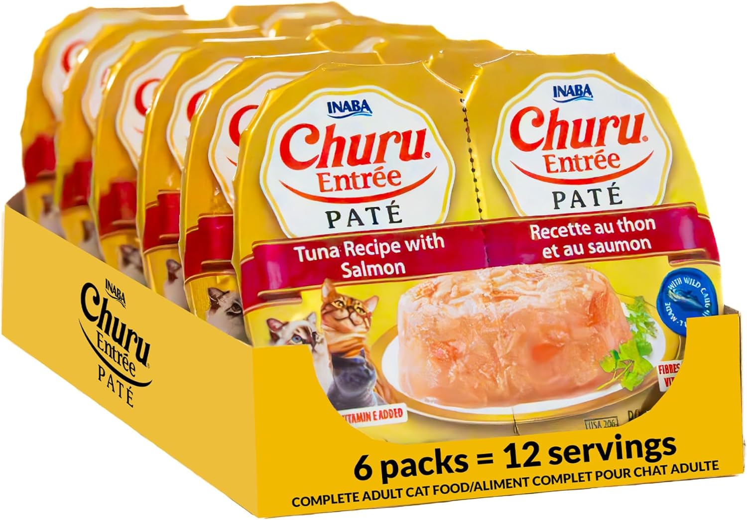 INABA-Churu-Entrée-Pate-for-Cats,-High-Protein-&-Moisture,-Prebiotic-Cat-1.23oz.-Serving,855