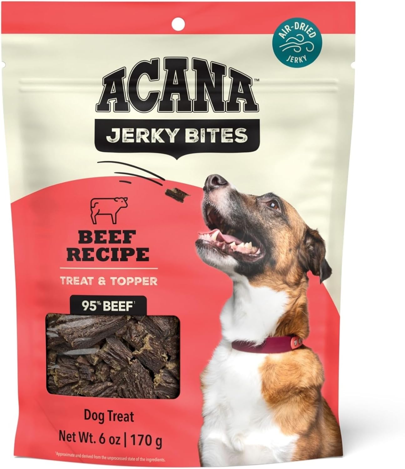 ACANA-Jerky-Bites-Dog-Treats-Beef-Recipe,-6oz-Bag-------563