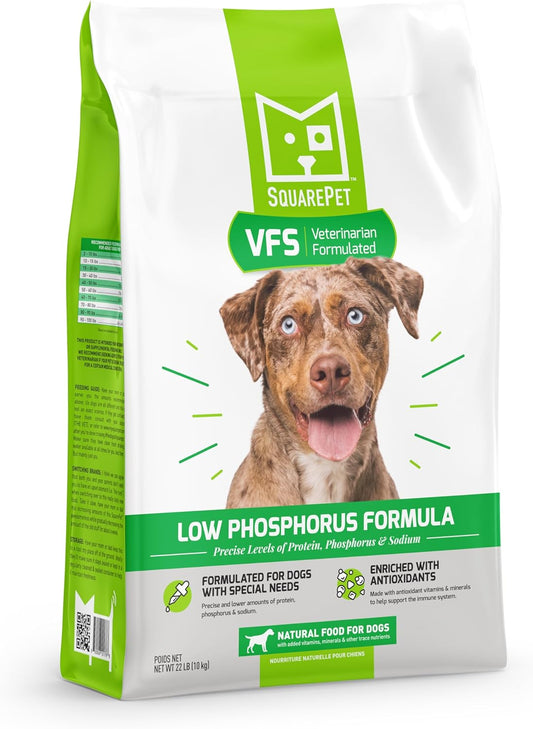 SquarePet-VFS-Low-Phosphorus-Formula-Special-Needs-Dry-Dog-Food-Made-with-Cage-1667