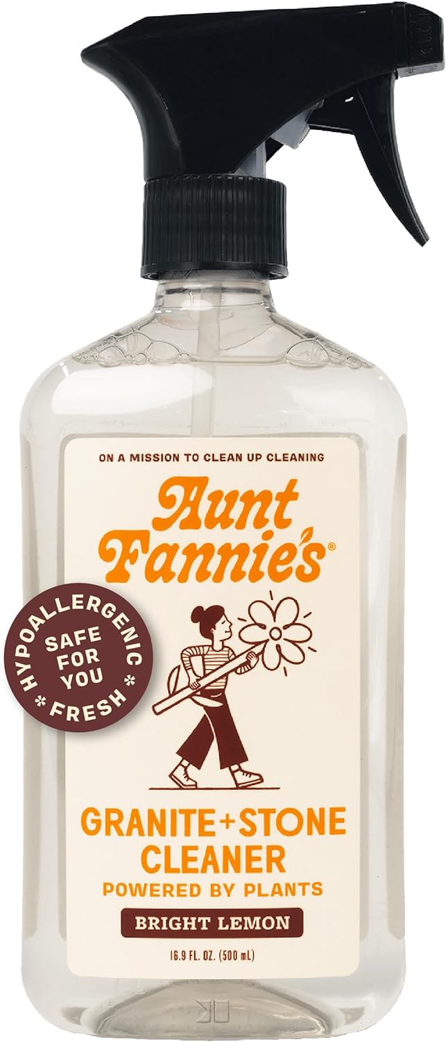 Aunt-Fannie's-Granite-and-Stone-Cleaner,-Plant-Based-Daily-Countertop-Spray-for-Granite,-Stone,-Marble,-273