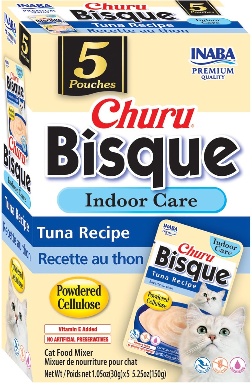 INABA-Churu-Bisque-Indoor-Care-for-Hairball-Control-for-Cats,-Creamy-Lickable-Purée-Side-370