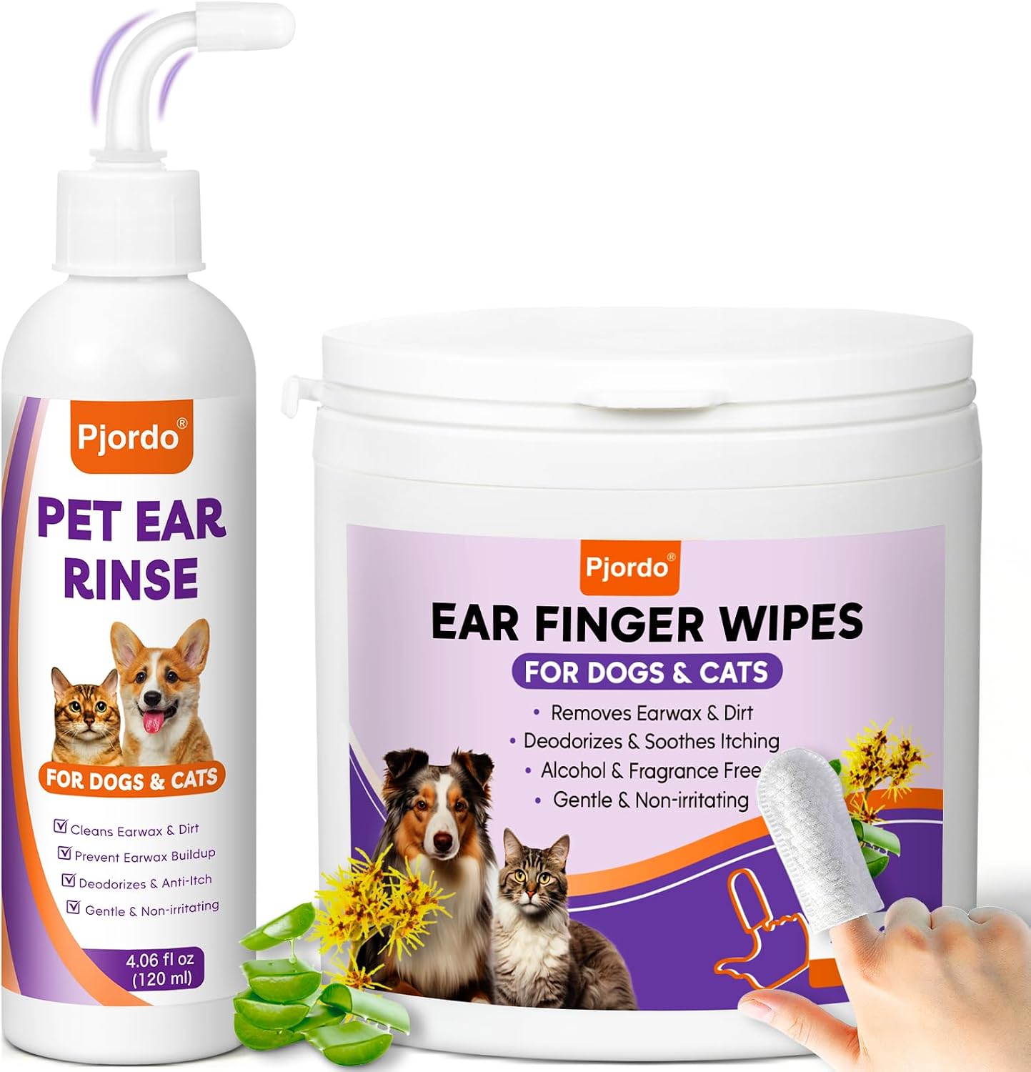 Pet-Ear-Cleaner-for-Dog-&-Cat,-Natural-Formula---Aloe-&-Witch-1415