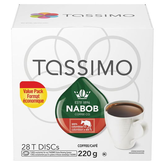 Tassimo-Nabob-1-Columbian-Coffee-Single-Serve-T-Discs-28-T-Discs-Imported-from-Canada-660