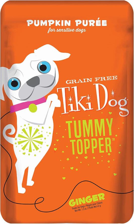 Tiki-Dog-Single-Serve-Tummy-Topper,-Grain-Free-Pumpkin-Purée-with-Ginger-for-Sensitive-Stomachs,-1728