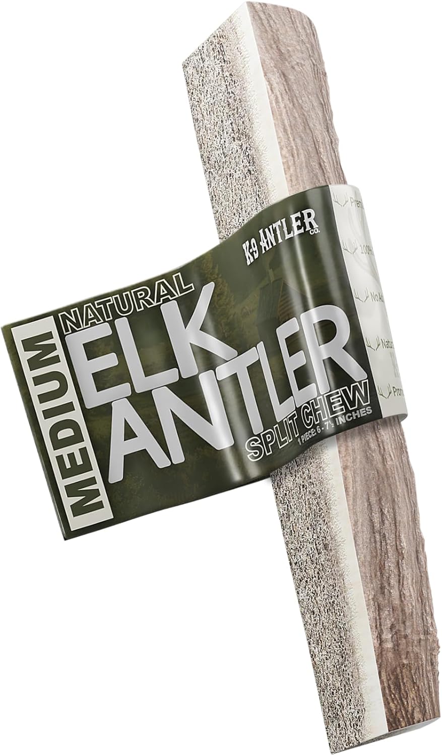 Elk-Antlers-for-Dogs-–-Medium-Split-(6-7.5-Inch),-Irresistible-Chew,-Sourced,-2153