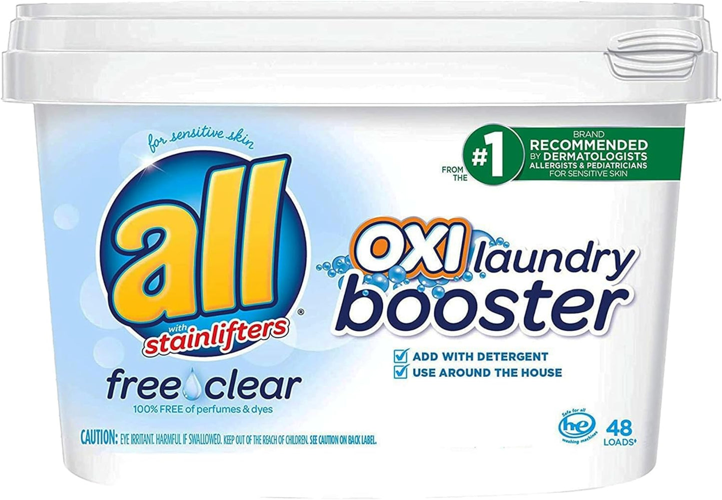 all-OXI-Laundry-Booster-for-Sensitive-Skin,-Free-Clear,-52-1671