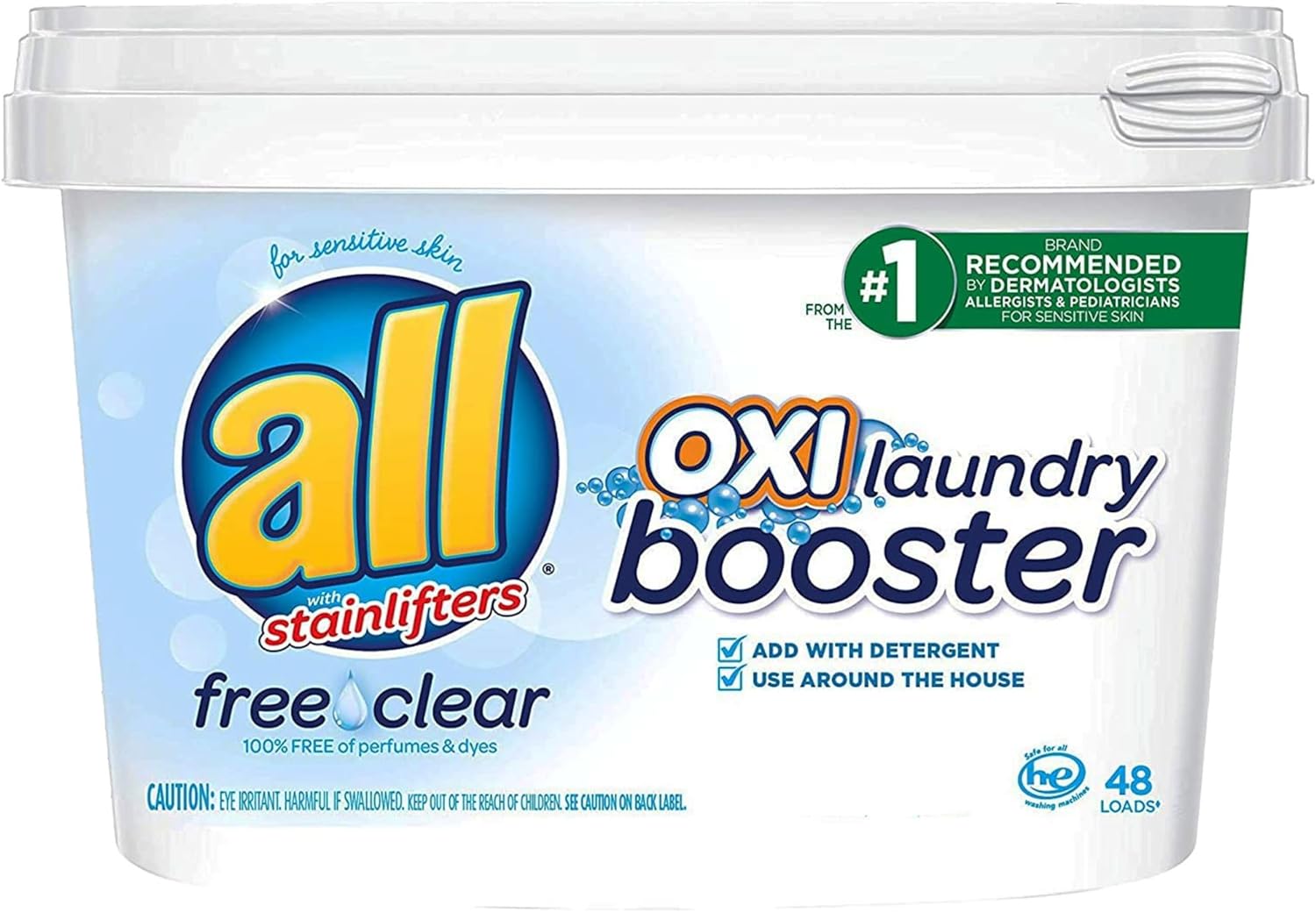 all-OXI-Laundry-Booster-for-Sensitive-Skin,-Free-Clear,-52-1671