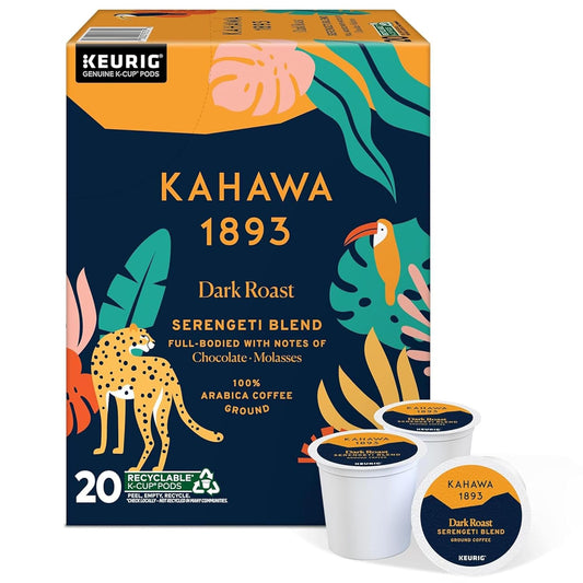 Kahawa-1893-Cápsulas-K-Cup-de-café-tostado-oscuro-Serengeti-Blend-(20-–2891