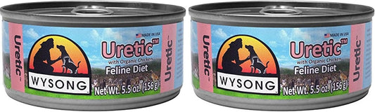 Wysong-Uretic-with-Organic-Chicken-Feline-Diet-Canned-Cat-Food---5.5-Ounce-132