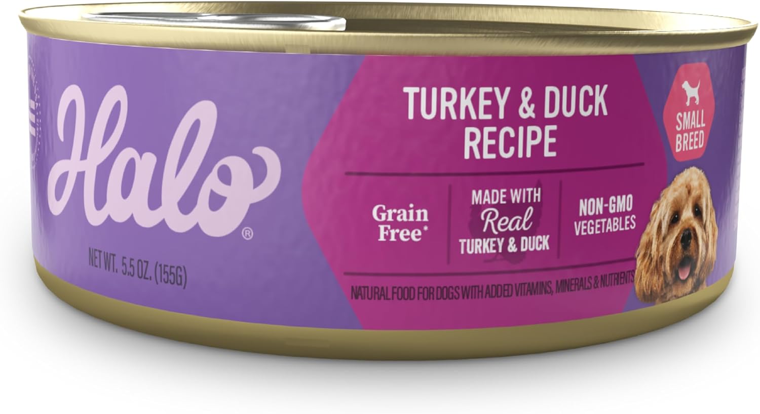 Halo-Wet-Dog-Food-For-Small-Dogs,-Grain-Free,-Turkey-&-Duck-5.5-1394