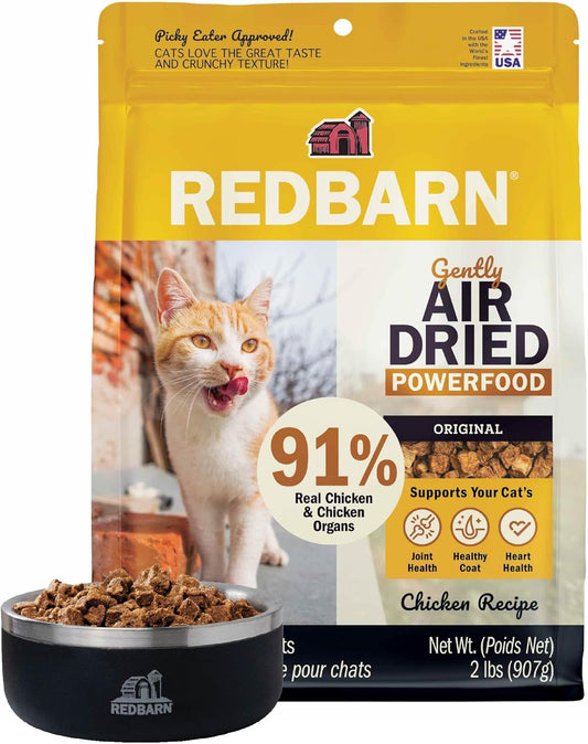 Redbarn-Air-Dried-Powerfood-for-Cats-with-Real-Chicken-–-Made-USA-Protein,-Dry593