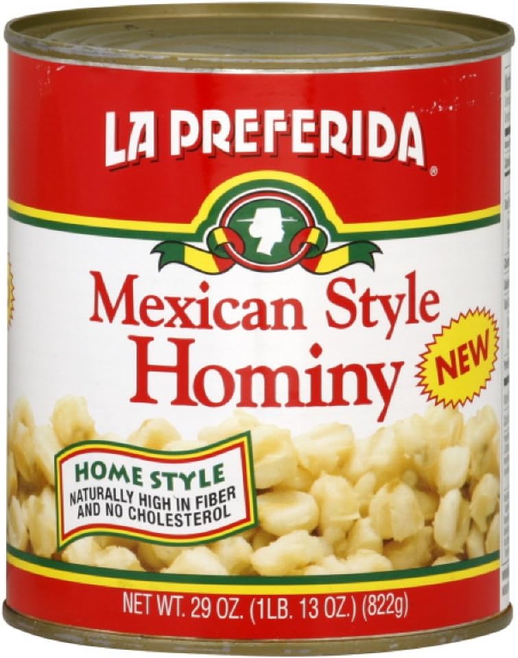 La-Preferida-Hominy-Mexican-Style,-29-onzas-(paquete-de-121