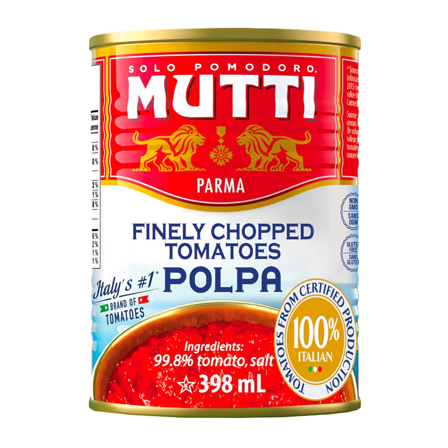 Mutti-Tomates-triturados-(Polpa),-14-onzas,-1-paquete,-marca-182