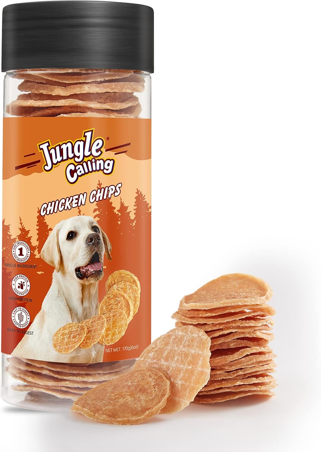 Jungle-Calling-32-Count-Dog-Treats,-Single-Ingredient-Chicken-Chips,-Crunchy-Chip-2044