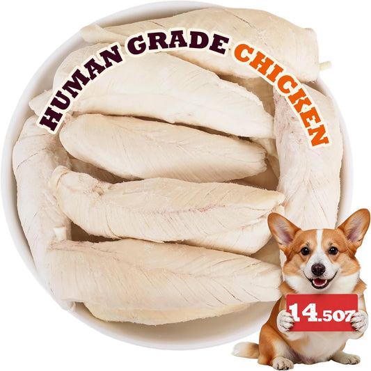 14.5oz-Freeze-Dried-Chicken-Breast-for-Dogs-&-Cats---Human-Grade-High-Protein-791