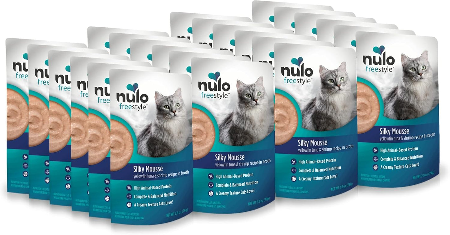 Nulo-Freestyle-Wet-Cat-Food-24-Pack-Mousse,-Smooth-As-Silk-with-Animal-Based-for1454