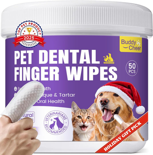 No-Rinse-Dog-Dental-Care-Wipes,-Cat-&-Dog-tooth-brushing-kit,-Dog-Wipes-1661