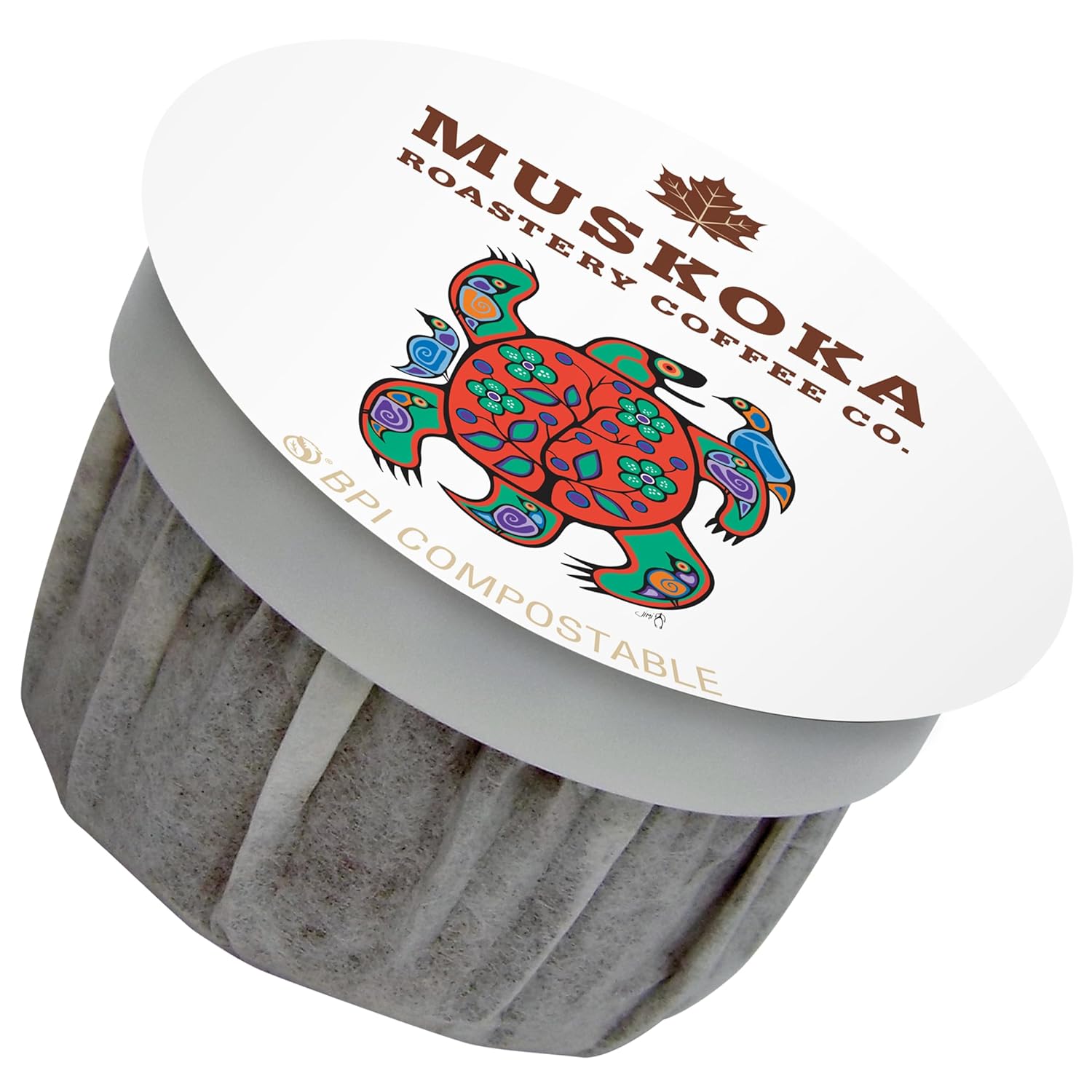 Muskoka-Roastery-Coffee,-Aki-Organic-Blend,-Medium-Dark-Roast,-20-Single-Serve-Coffee-484
