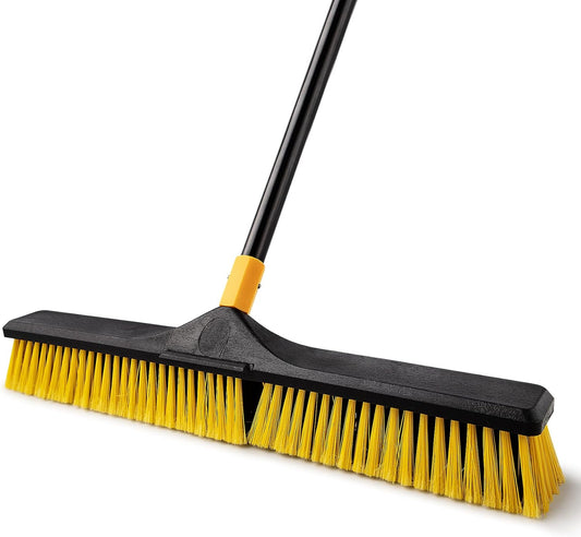 Yocada-24-inch-Push-Broom-Brush-65.3-inch-Long-Handle-4706
