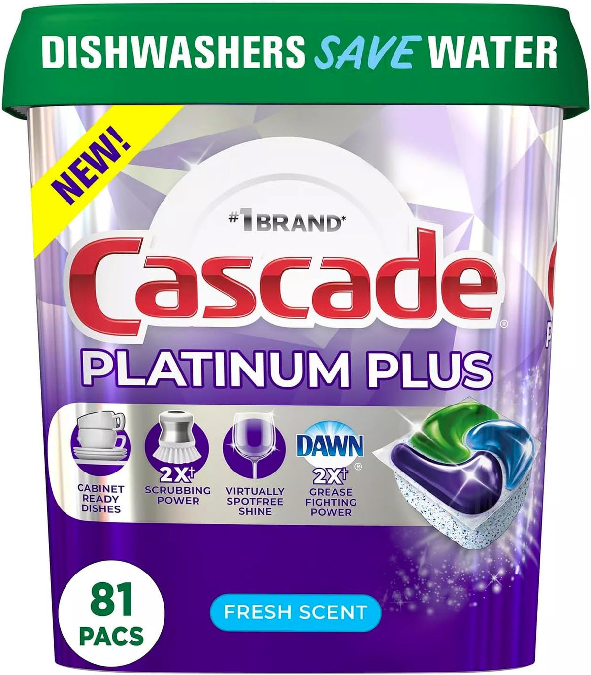 Cascade-Platinum-Plus-ActionPacs-Dishwasher-Detergent-Pods,-Fresh-Scent-(81-Ct)---172