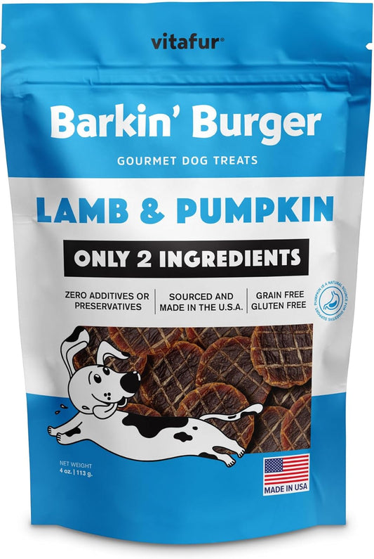 Barkin-Burger-Dog-Treats-Lamb-&-Pumpkin,-Grain-Free,-Only-Two-All-276