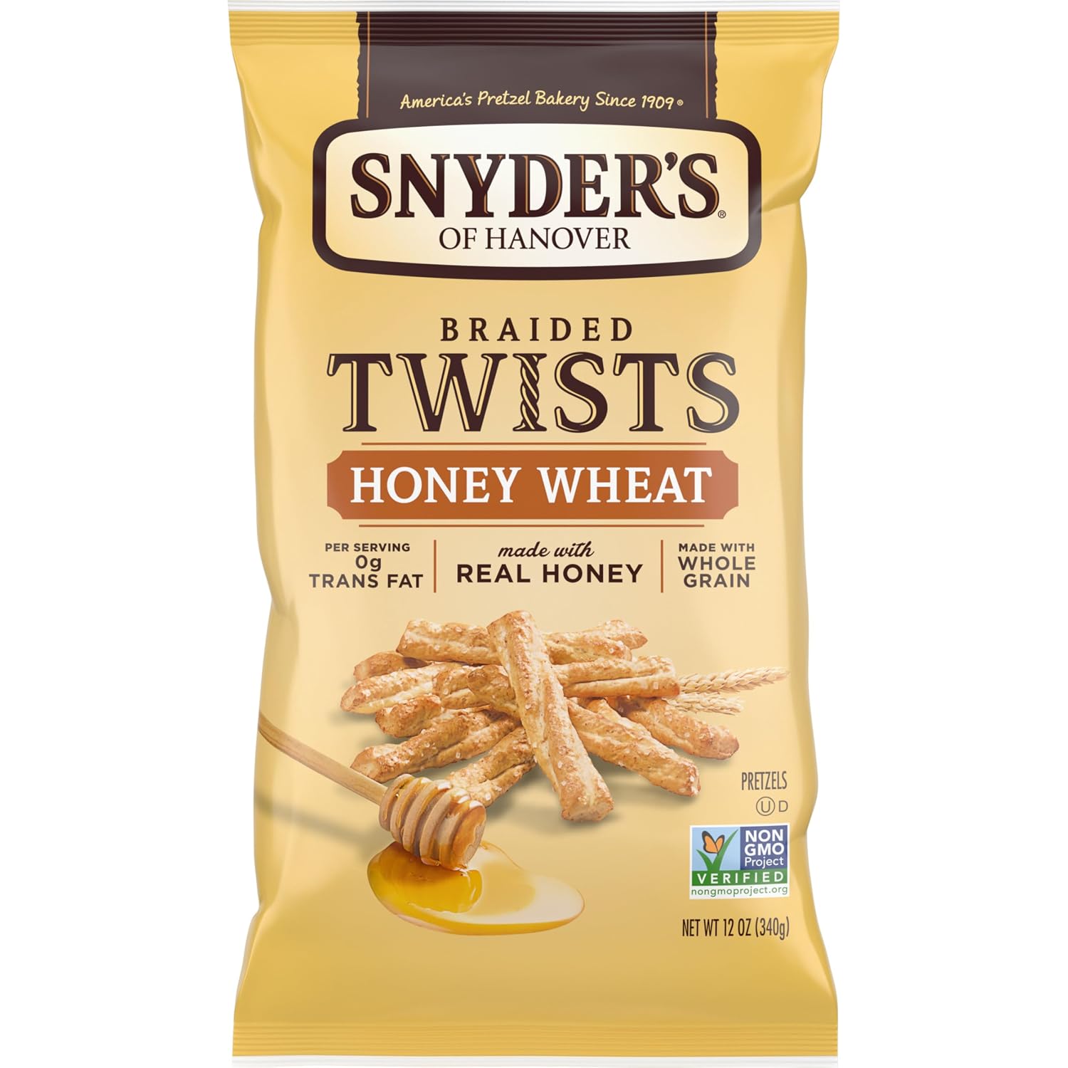 Snyder's-of-Hanover-Pretzels,-Braided-Pretzel-Twists-Honey-Wheat,-12-Oz------1982