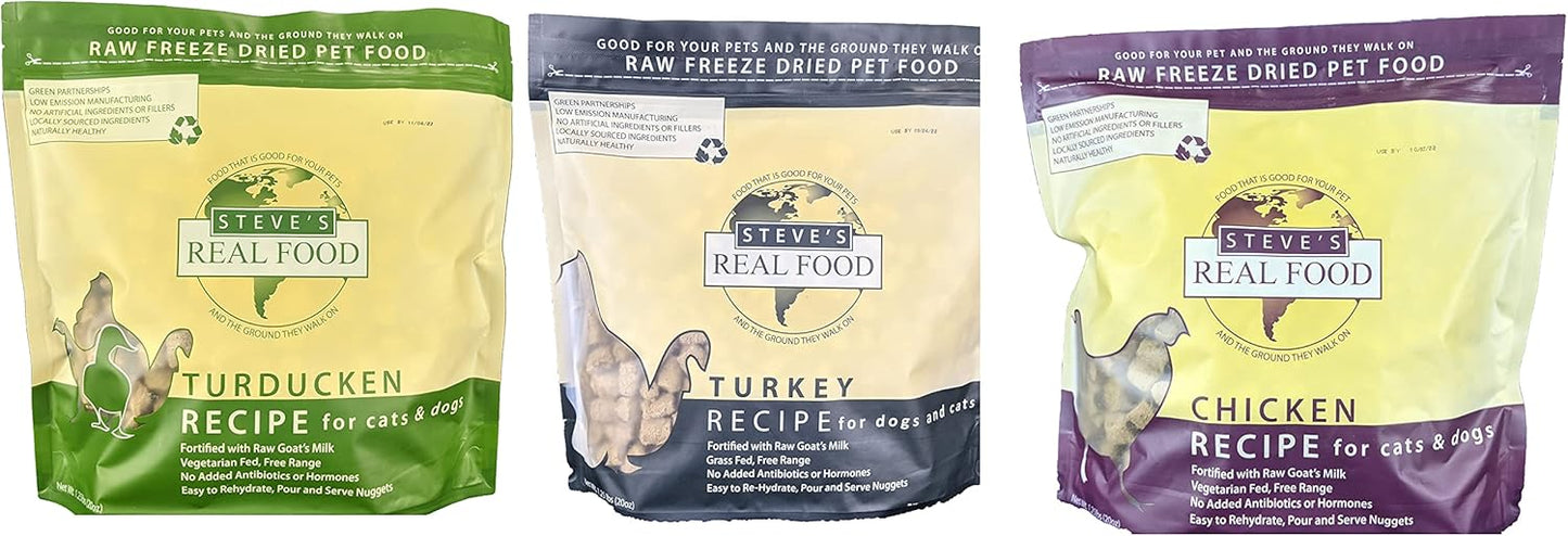 Steve’s-Real-Food-Freeze-Dried-Raw-Nuggets-Assorted-Flavors-|-1-Bag-Each-of-277