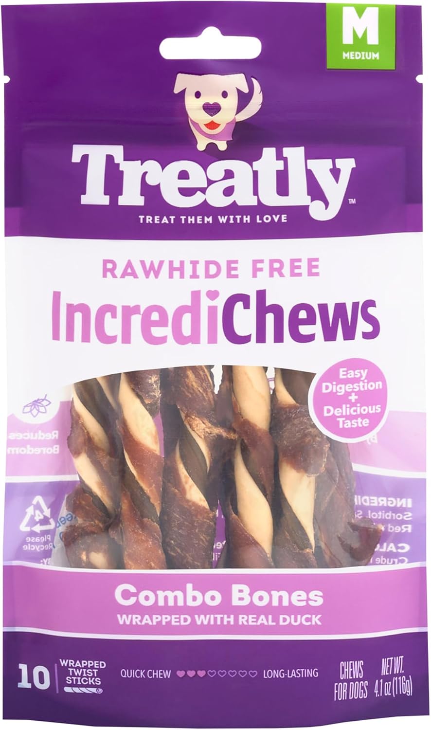 IncrediChews-Stick-w/Duck-Meat-Wrap-Dog-Chew-Treats---10-Count/1---566