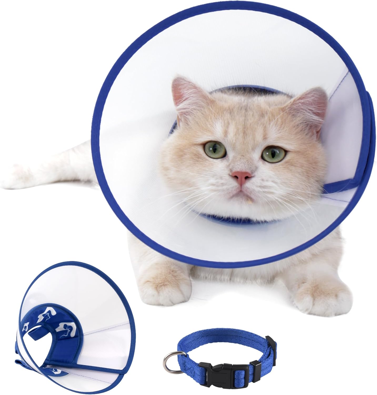 Cat-Cone-Recovery-Collar,-Adjustable-Elizabethan-Collar-for-Cats-to-Stop-Licking-After-491