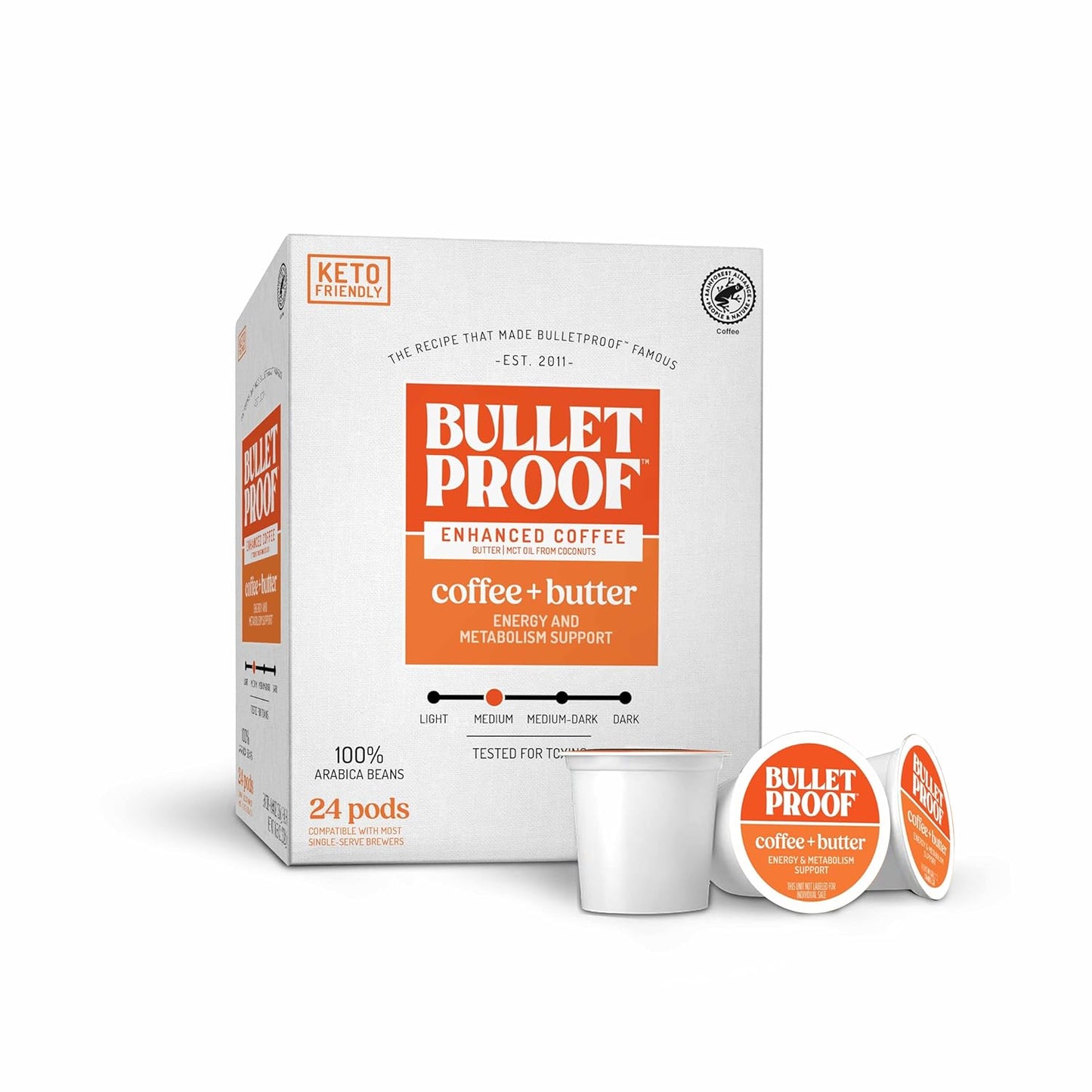 Bulletproof-Coffee-+-Organic-Grass-Fed-Butter-Single-Serve-Pods,-Keto-Coffee,-All-in-One-Recipe-with-2757