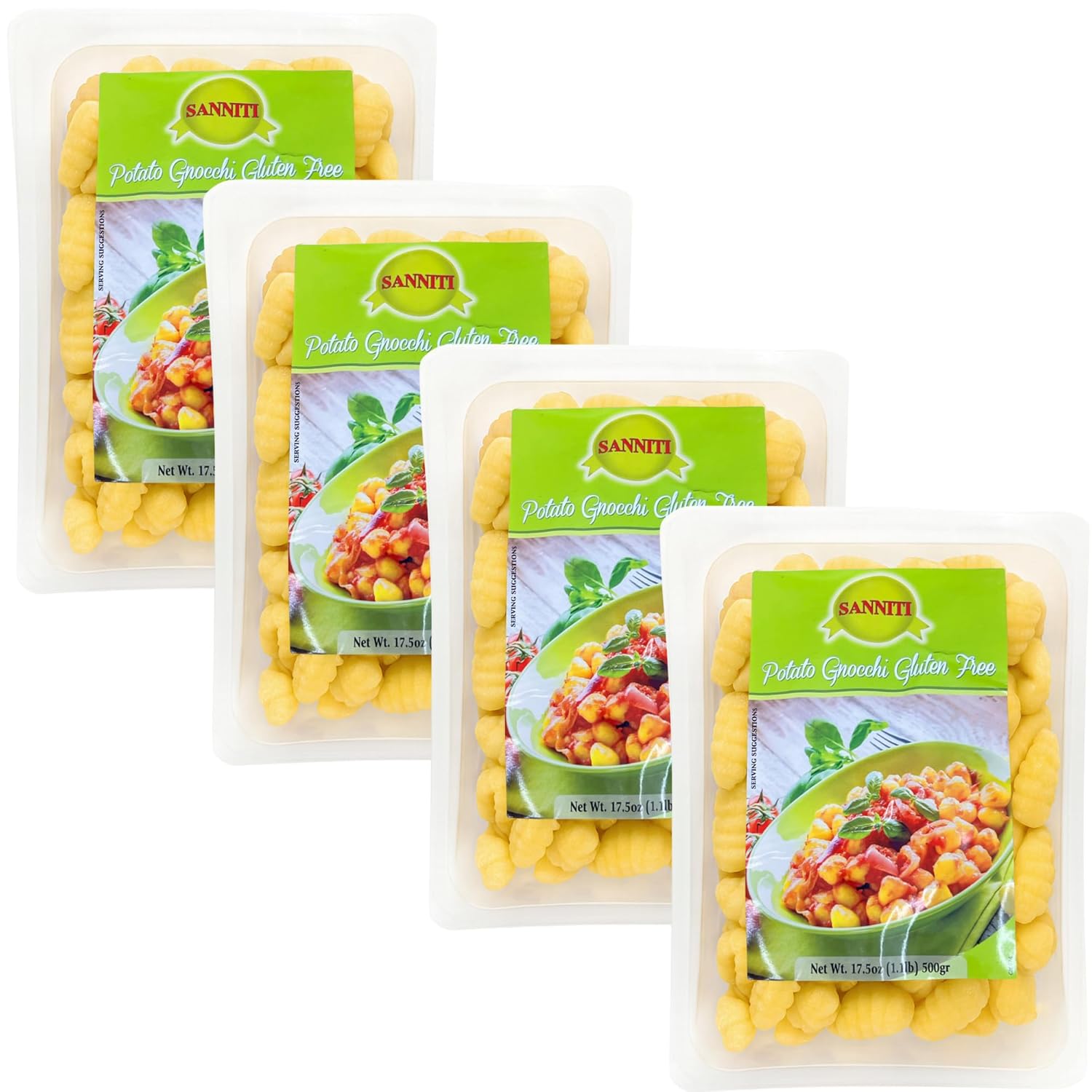 Sanniti-Italian-Gluten-Free-Potato-Gnocchi,-17.5-oz-(500-(Pack-956