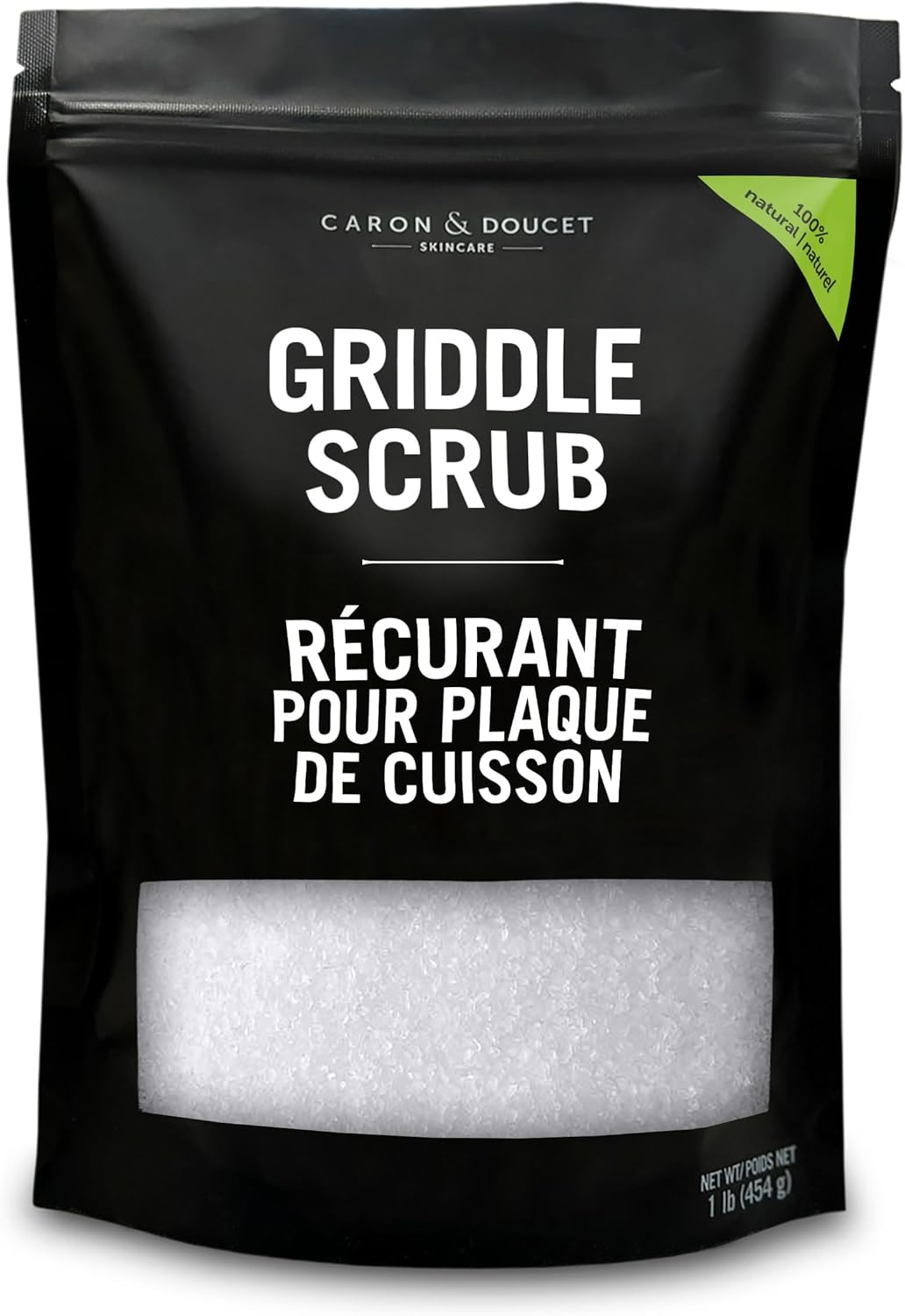 CARON-&-DOUCET-Griddle-Cleaning-&-Restoring-Salt-Scrub-|-403