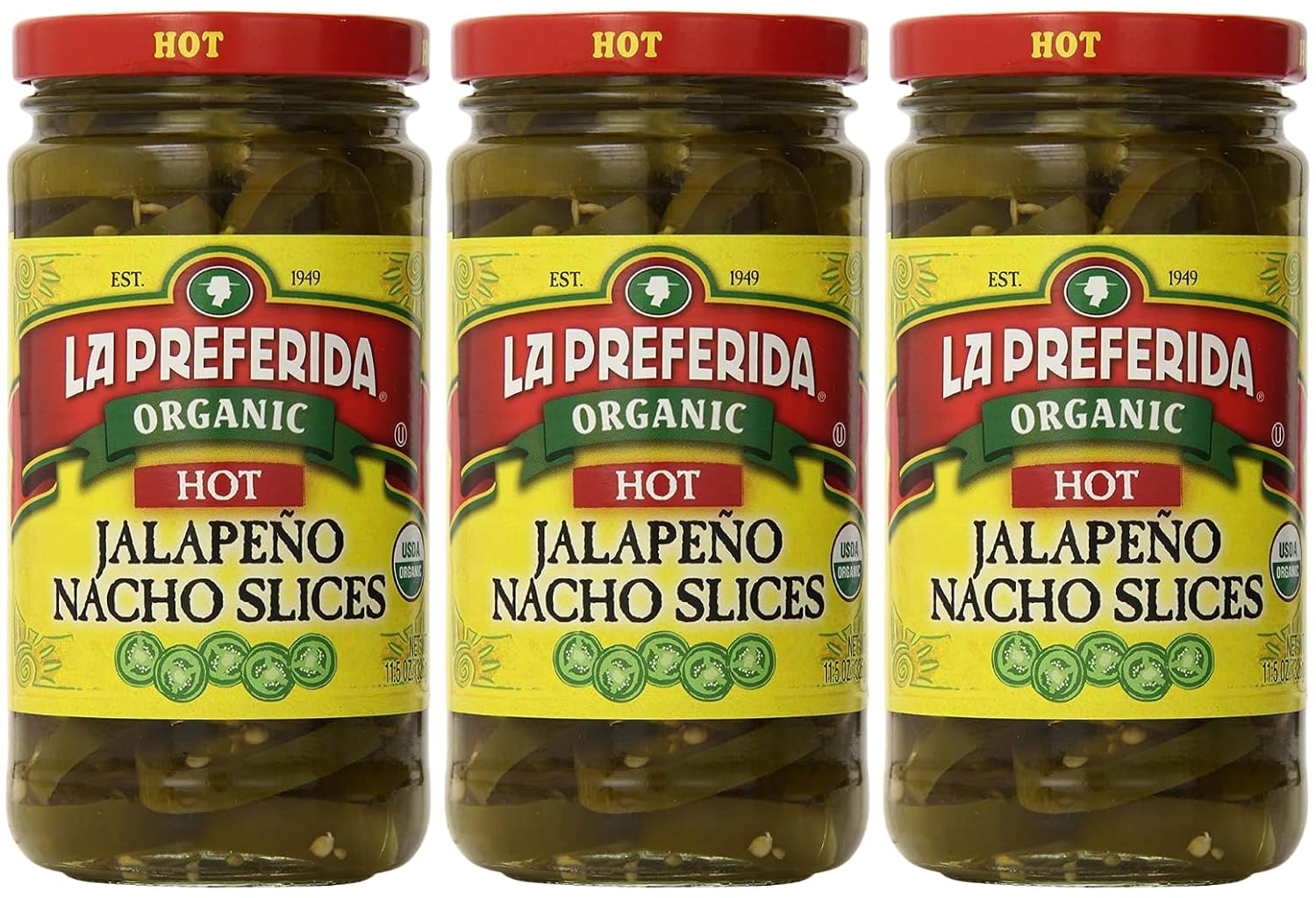 La-Preferida-Organic-Jalapeno-Nacho-Slices,-Hot,-11.5-Ounce-(Pack-of-3)-170