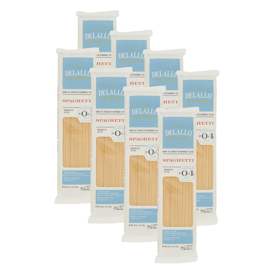 DeLallo-Spaghetti-Pasta,-1-Pound-Bag,-8-Pack,-74