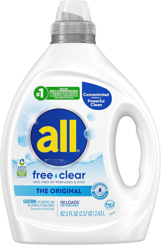 all-free-clear,-Original,-Liquid-Laundry-Detergent-for-Sensitive-Skin,-Unscented-and-1784
