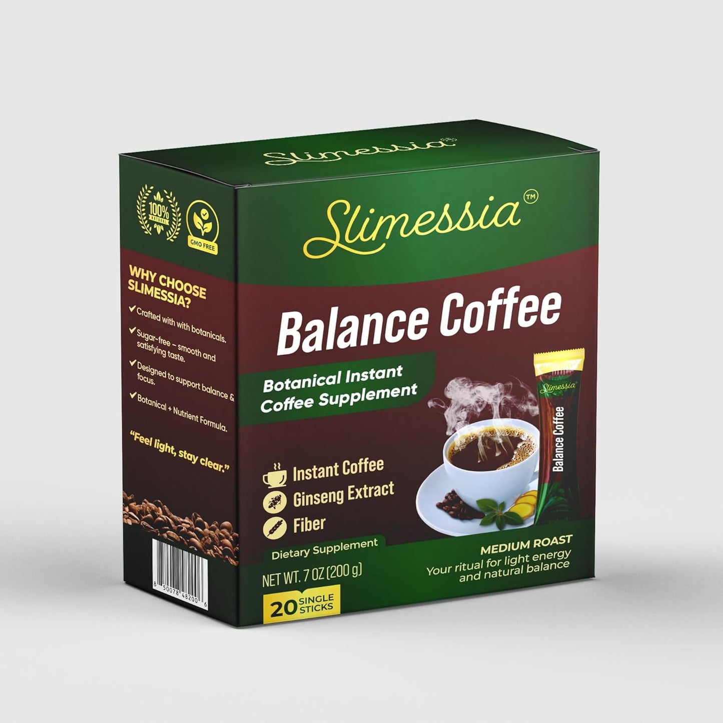 Slimessia-Balance-Coffee,-Medium-Roast-Instant-Coffee-with-Botanicals,-20-Single-Sticks,-7-478