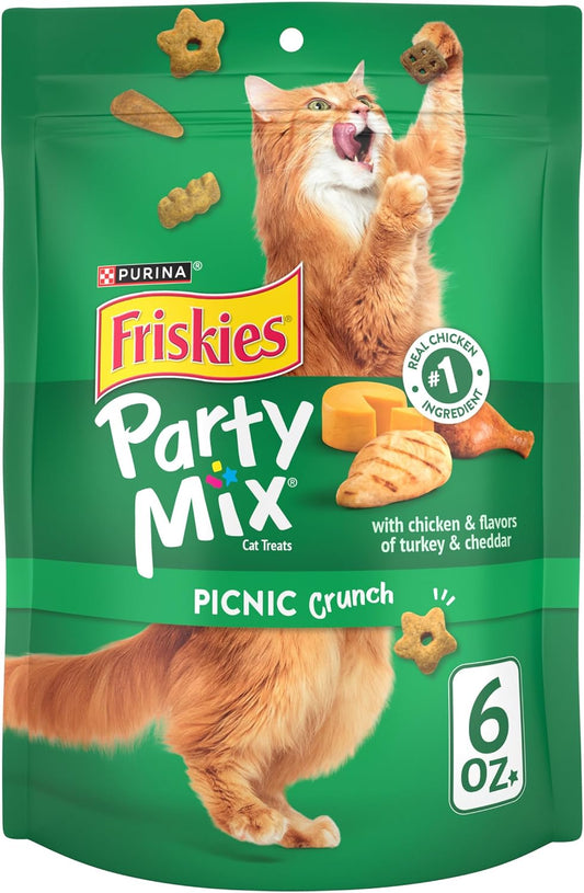 Purina-Friskies-Cat-Treats,-Party-Mix-Picnic-Crunch---(Pack-of-6)-6-oz.-338