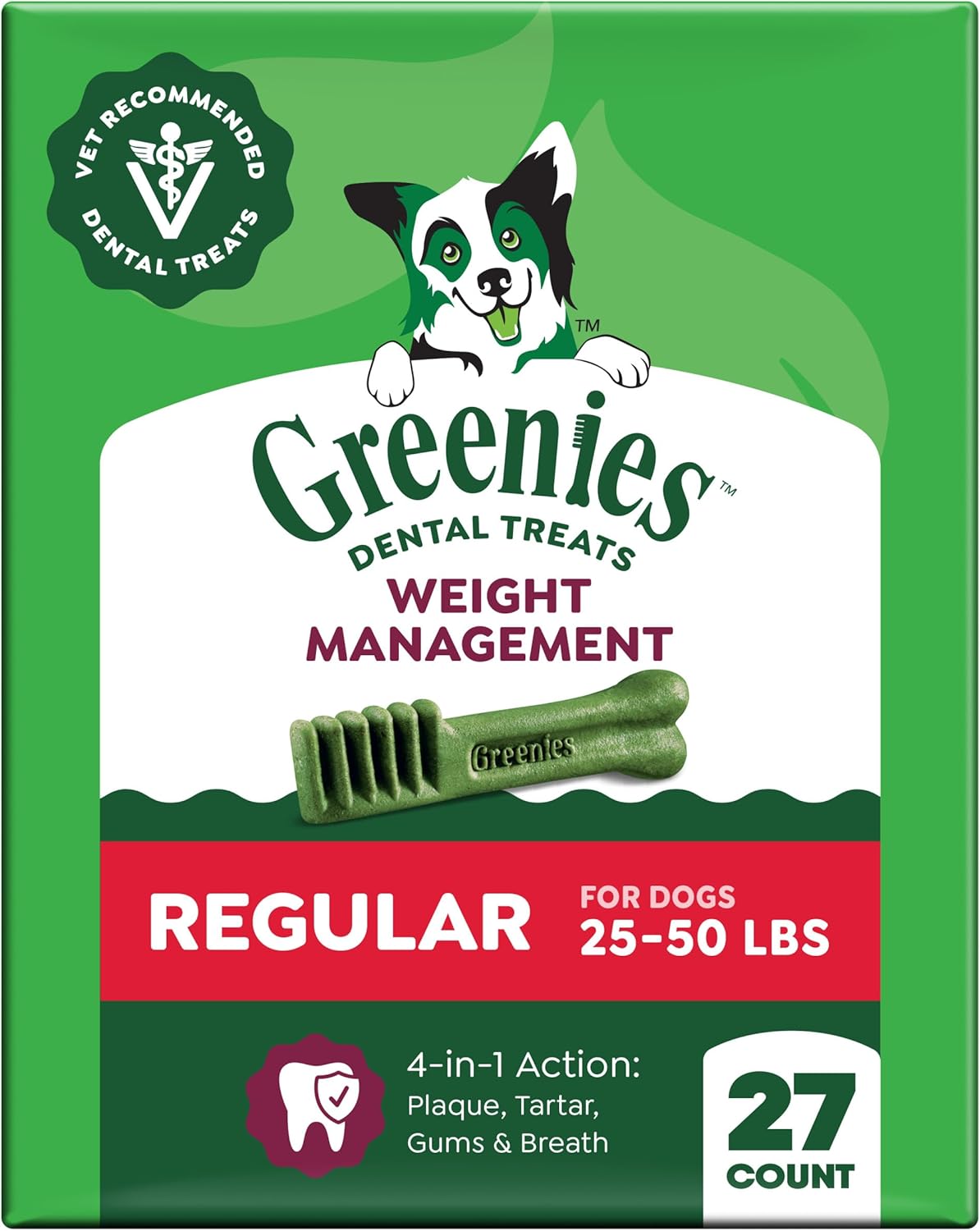 Greenies-Veterinarian-Recommended-Adult-Natural-Dental-Dog-Treats-Regular-Size,-Weight-Management-Dental-2434