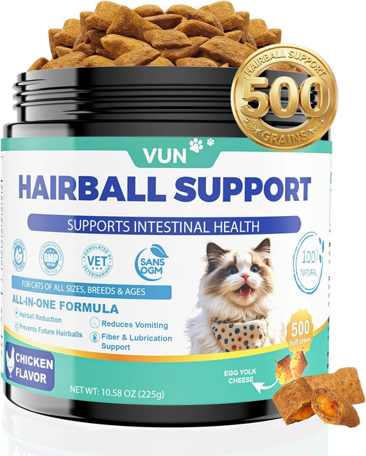 VUN-Cat-Hairball-Support-Crunchy-&-Creamy-Chews,-Hairball-Treatment-for-Cats,-Remedy-Cat-271