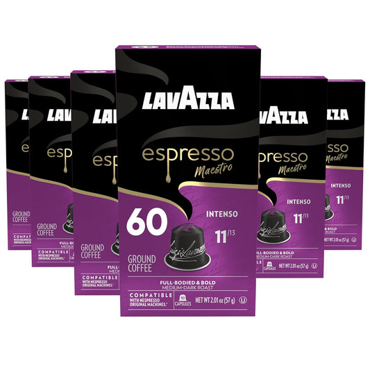 Lavazza-Deciso-Espresso-Dark-Roast-Capsules-Compatible-with-Nespresso-Original-Machines-,-10-1230