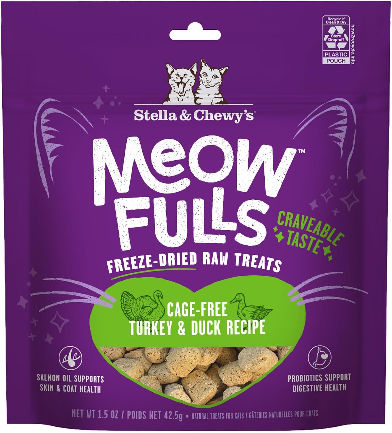 Stella-&-Chewy's-Meowfulls-Freeze-Dried-Cat-Treats---Turkey-&-Duck-Recipe-1511