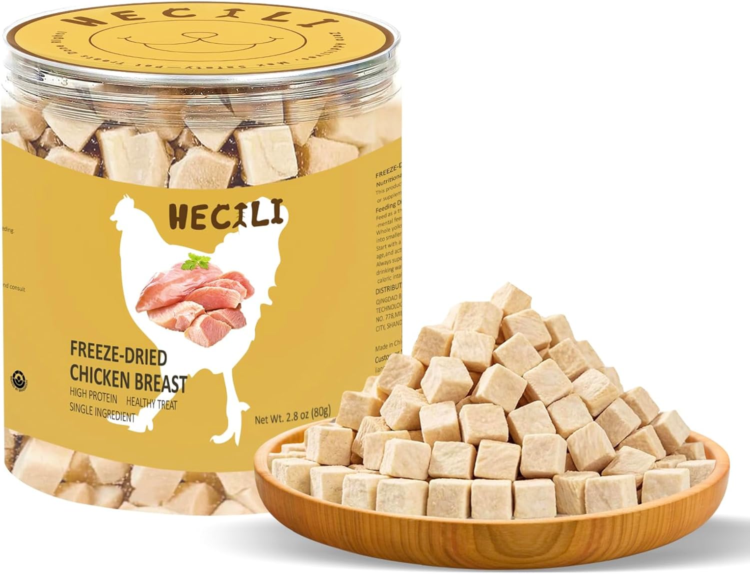 Freeze-Dried-Chicken-Breast-Cats-&-Dogs-Treats,Single-Ingredient-|-Premium-Quality-|-1104