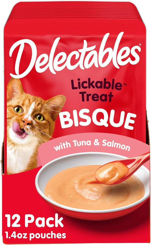 Delectables-Lickable-Treat-Bisque-Wet-Cat-Treat-with-Real-Tuna-&-Food-Hydrating,-No1726