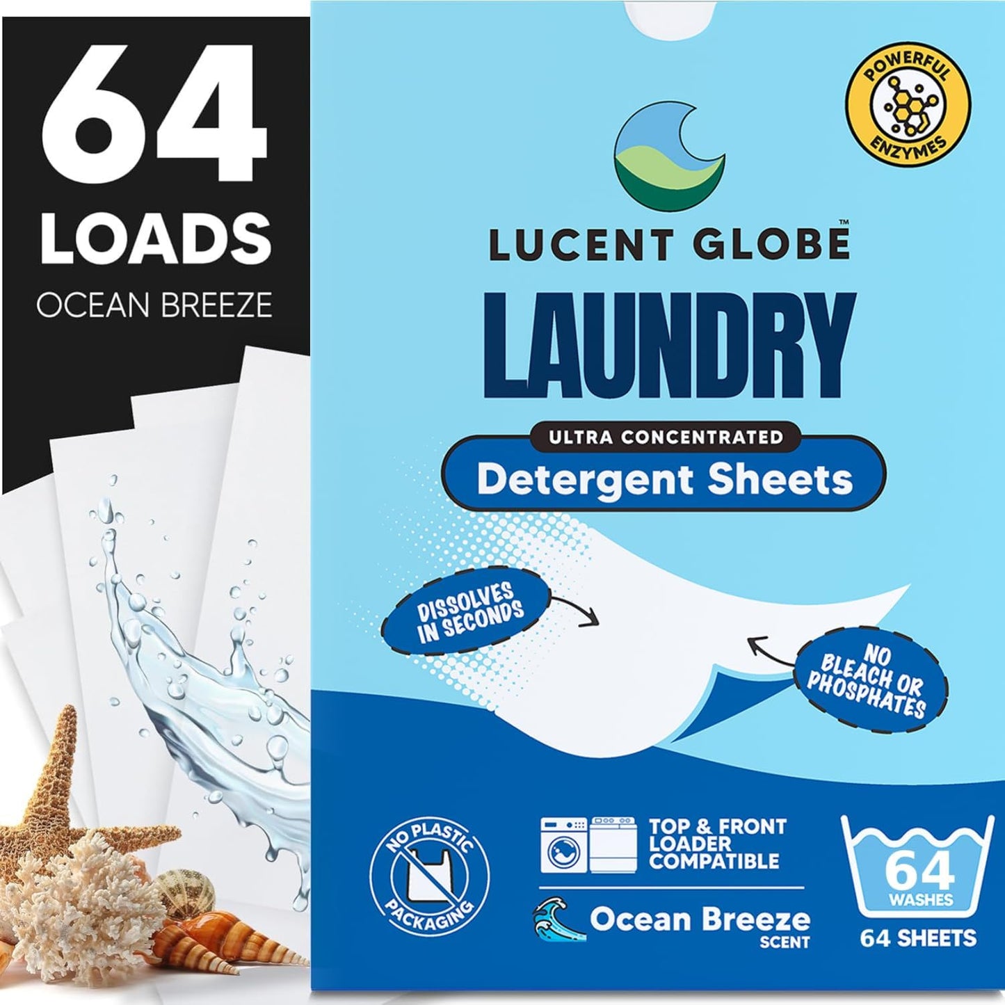 Lucent-Globe-Laundry-Detergent-Sheets.-Pre-Measured-Laundry-Sheets.-Powerful-Stain-Removal.-Works-612