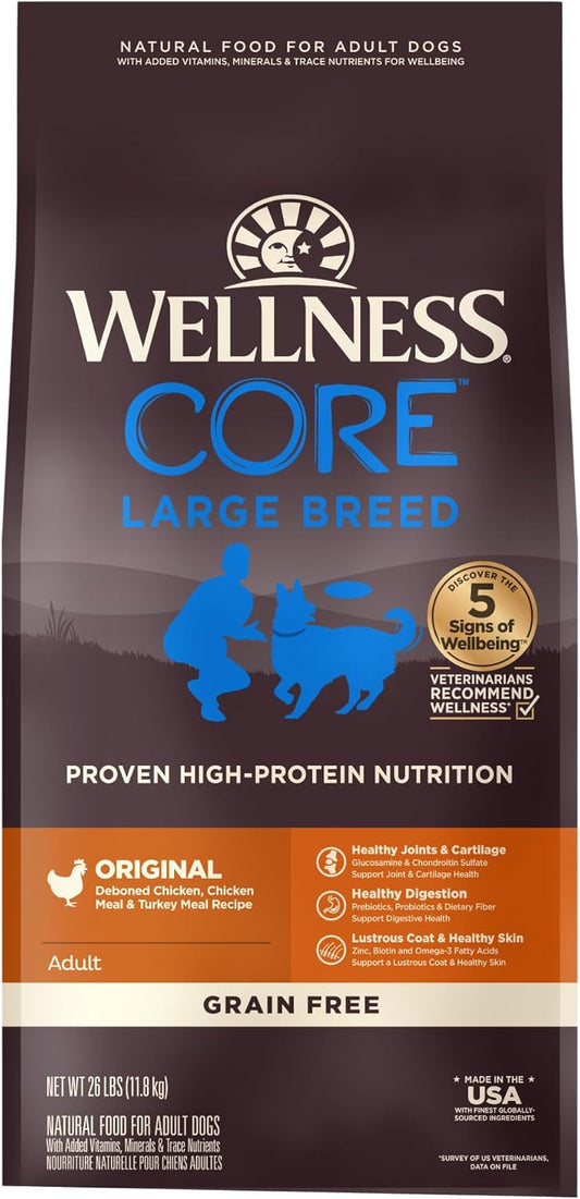Wellness-CORE-Dry-Dog-Food,-Large-Breed,-Grain-Free,-High-Protein,-Natural,-Original-Chicken-2051