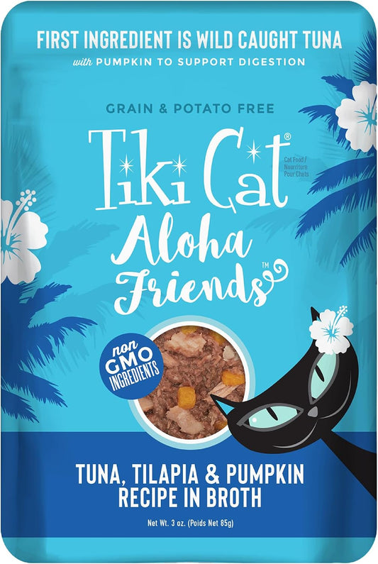 Tiki-Cat-Aloha-Friends-Wet-Cat-Food,-Tuna,-Tilapia-&-Pumpkin,-3-oz.-753