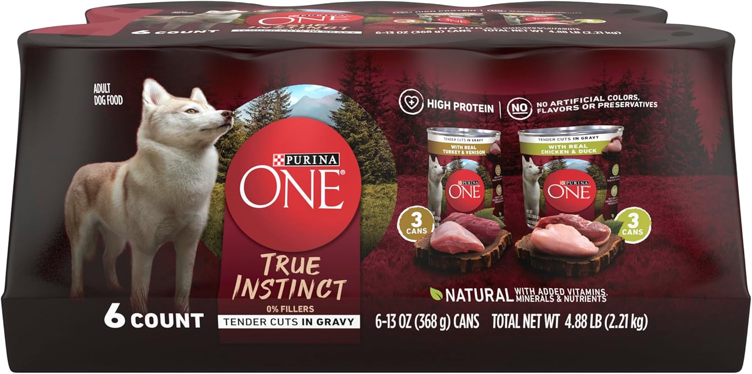Purina-ONE-True-Instinct-Tender-Cuts-in-Gravy-with-Real-Turkey-and-Venison,-2481