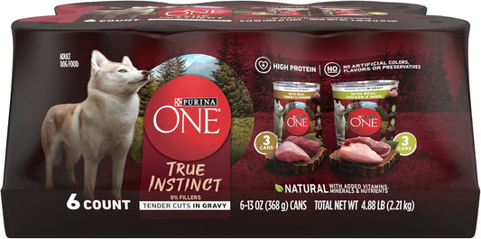 Purina-ONE-True-Instinct-Tender-Cuts-in-Gravy-with-Real-Turkey-and-Venison,-2481
