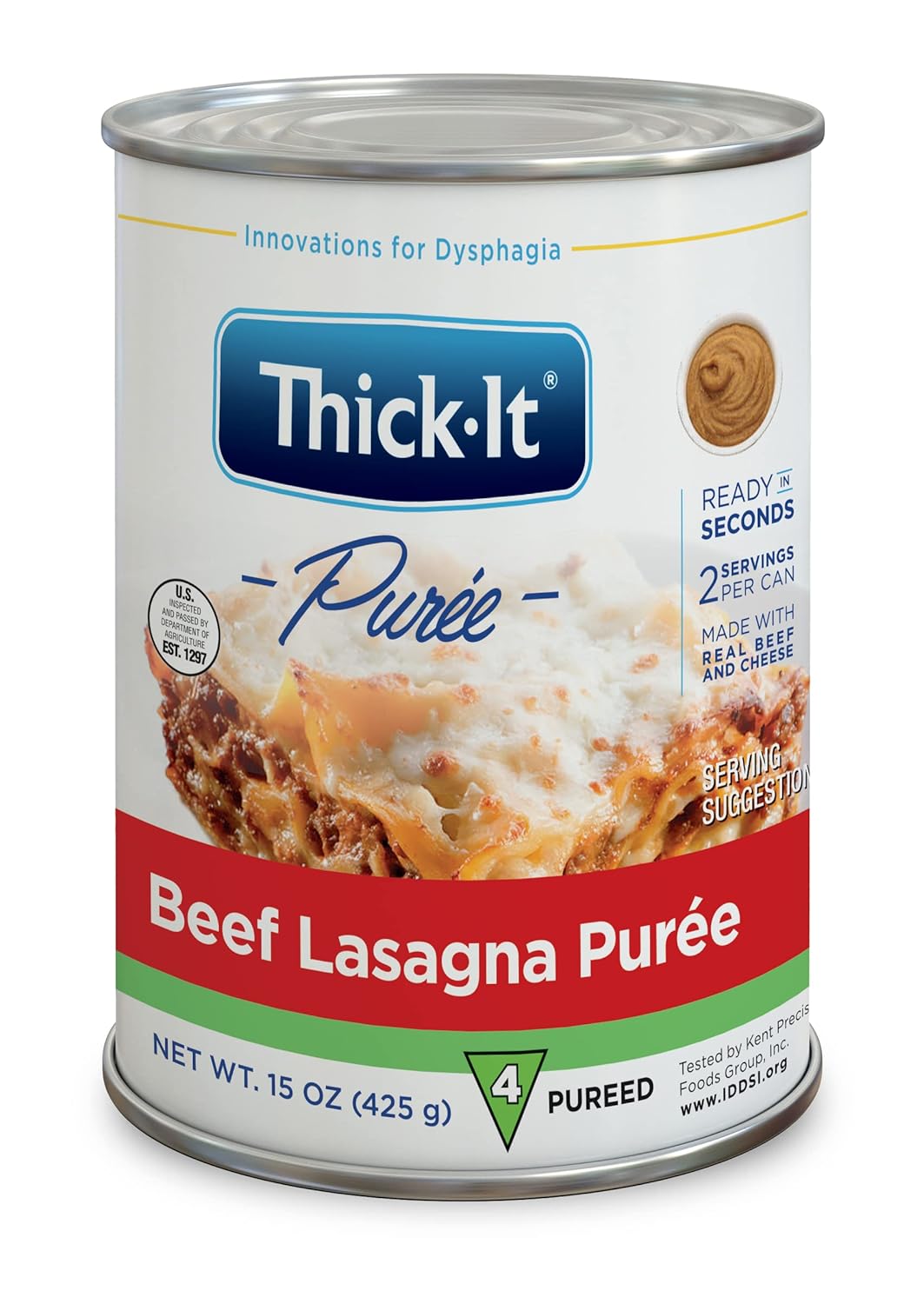 Thick-It-Purees-Beef-Lasagna,-15-oz-Can-(Pack-726